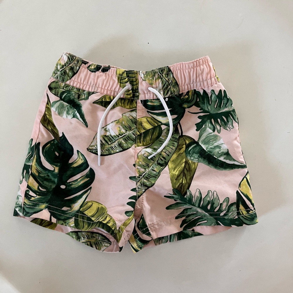 Janie and Jack swim shorts 3-6 months